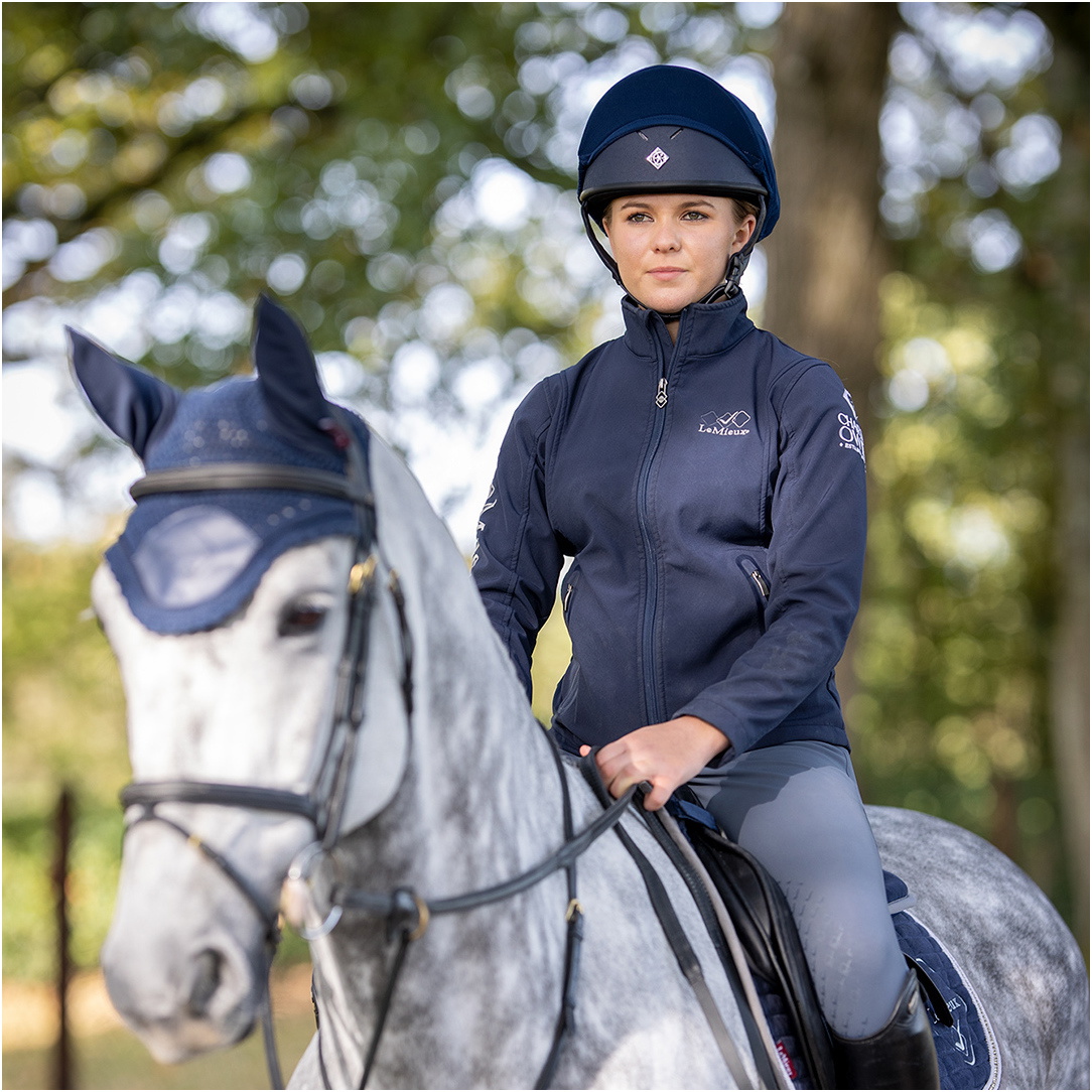Charles Owen Pro II Plus Skull Helmet - Navy