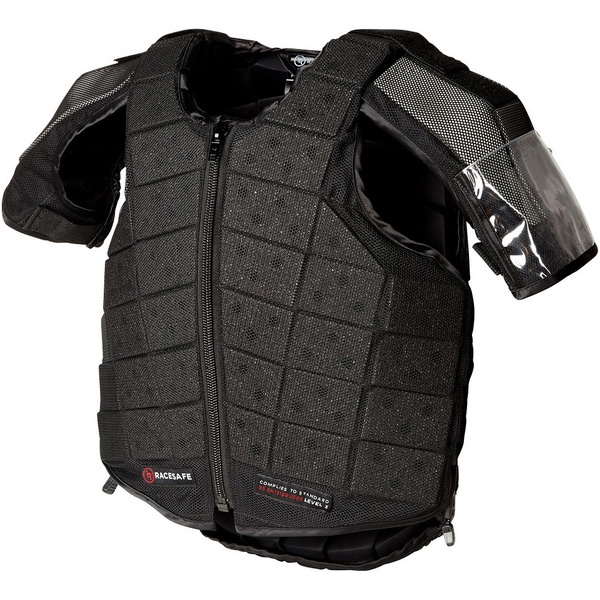 Racesafe Provent 3.0 Body Protector Shoulder Pads SHDRPD - Black