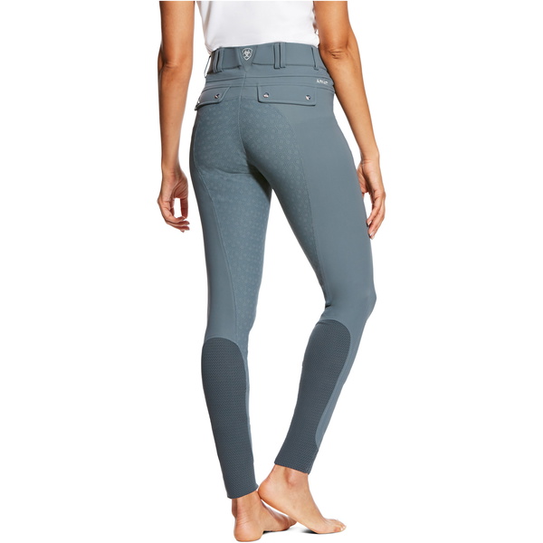 Ariat Womens Tri Factor Grip Full Seat Breeches Weathered Slate