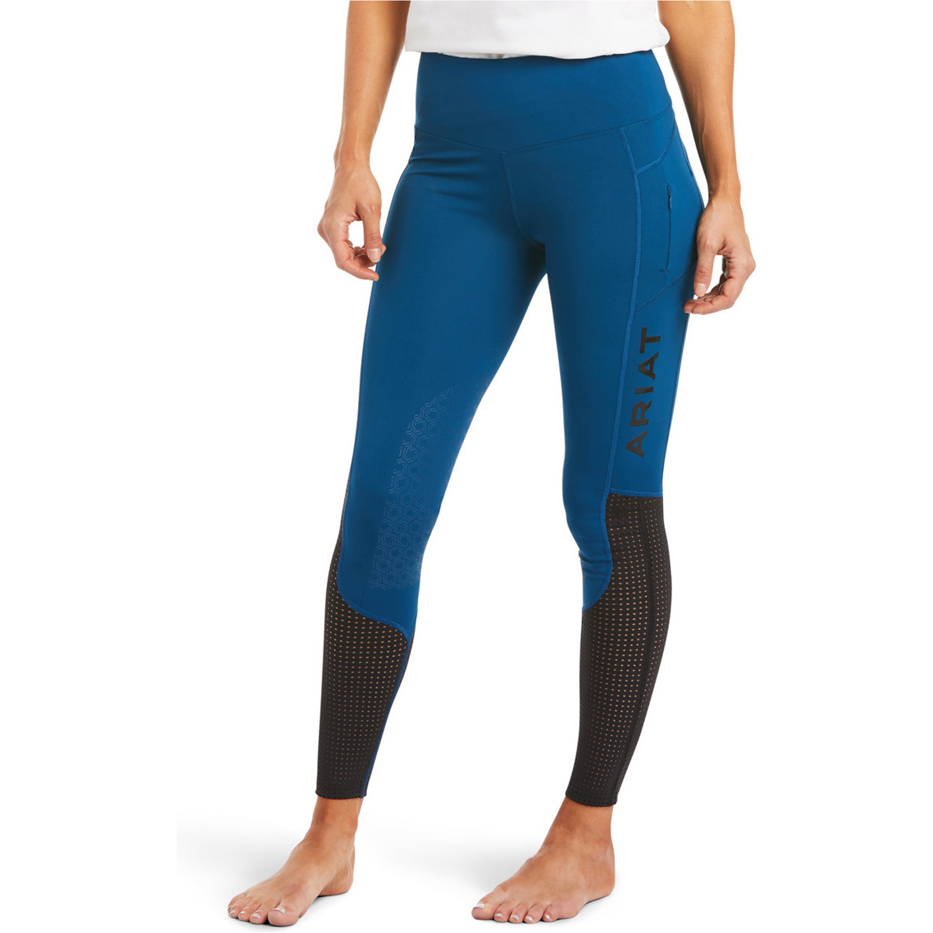 Ariat Womens EOS Knee Patch Blue Opal Tight