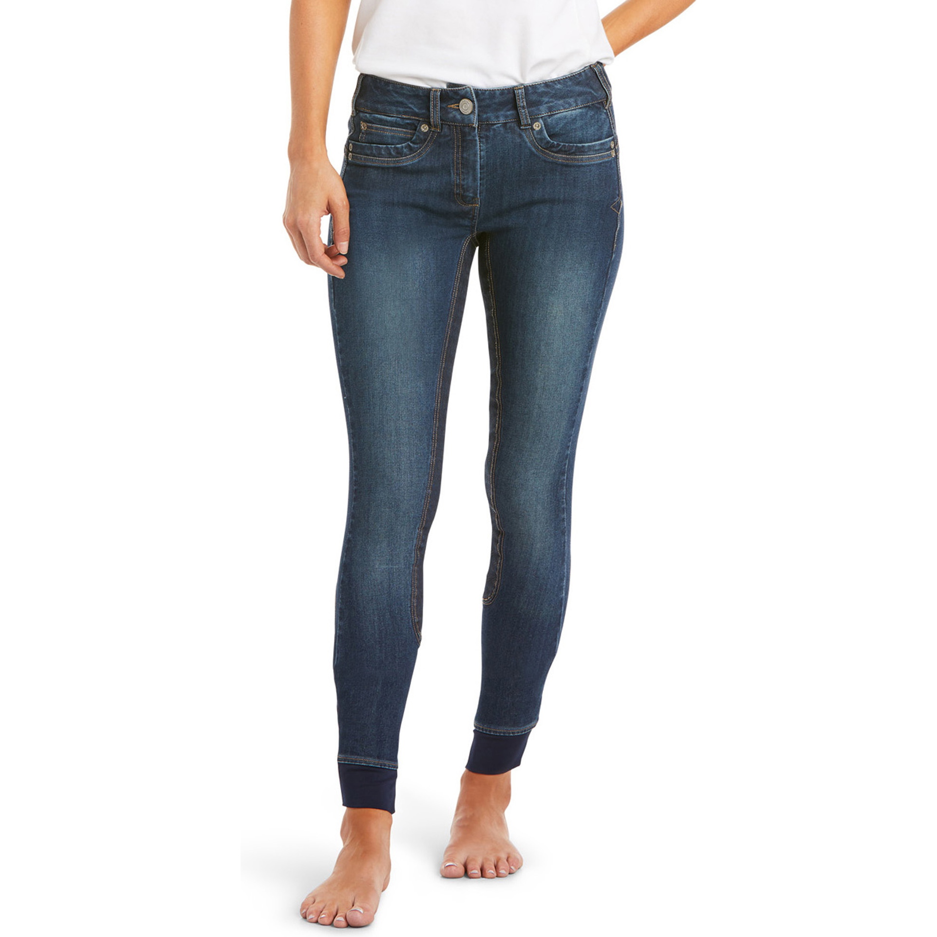 Ariat Womens Halo Denim Full Seat Breech 10035312