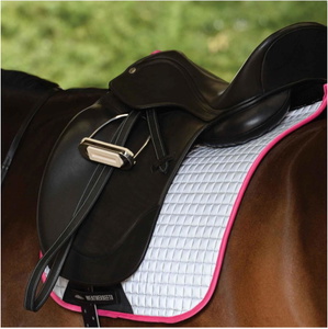 Weatherbeeta Selle De Dressage Weatherbeeta Reflective Prime Argent / Rose 1007118