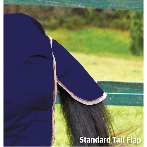 Weatherbeeta Comfitec Essential Heavy Combo Neck Turnout Rug - Navy