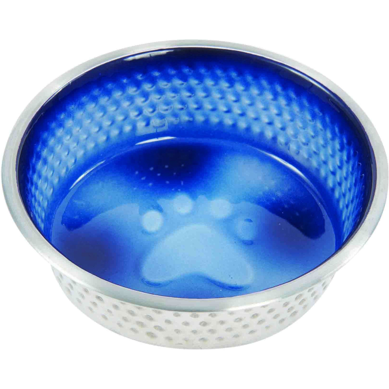 Weatherbeeta Non-Slip Stainless Steel Shade Dog Bowl - Royal Blue