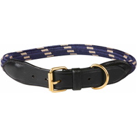 Rope Leather Dog Collar