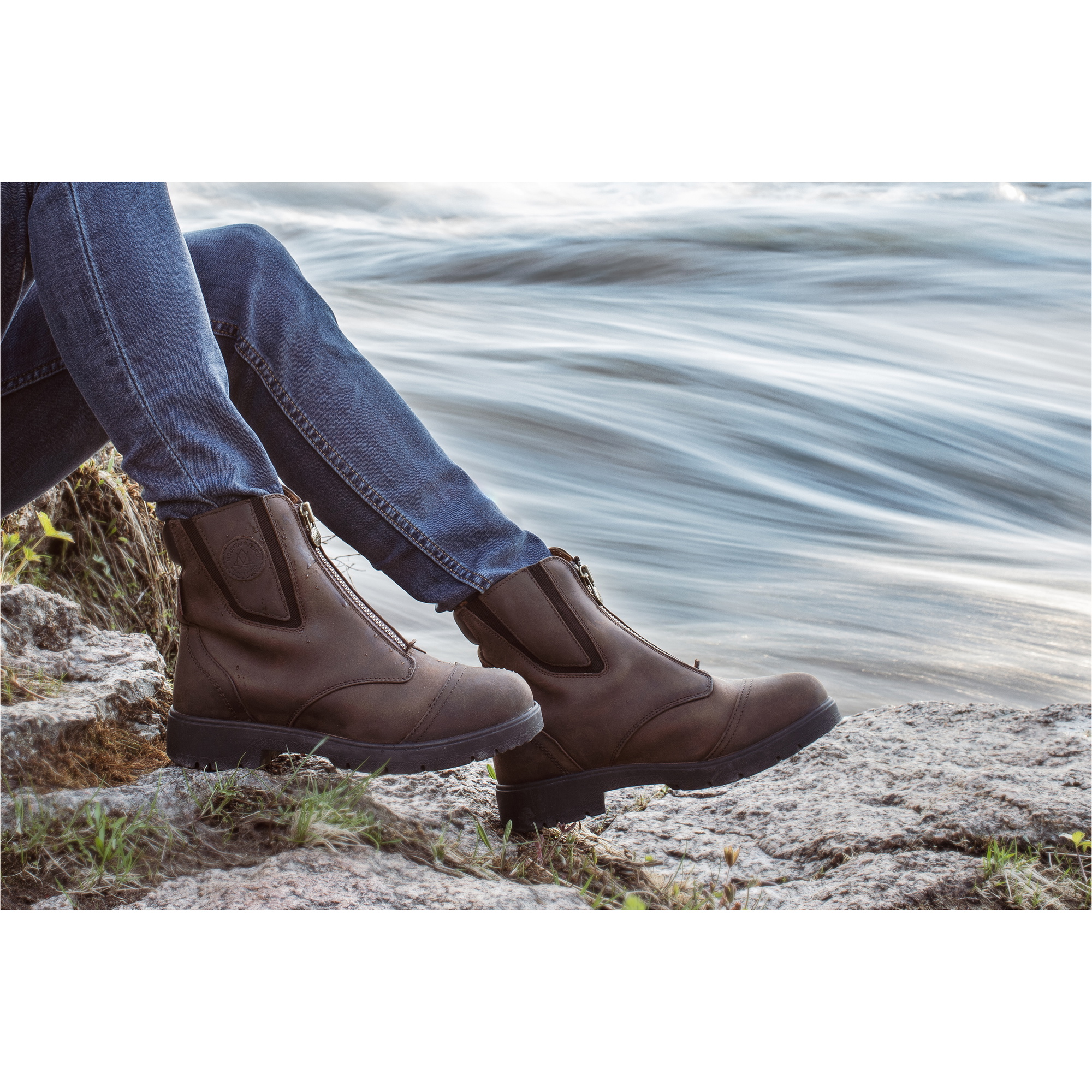 Mountain Horse Womens Wild River Zipped Paddock Boots - Brown