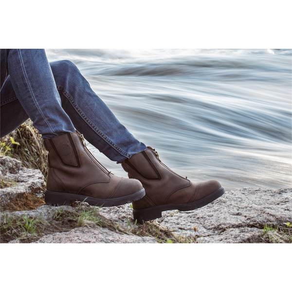 Mountain Horse Womens Wild River Zipped Paddock Boots - Brown
