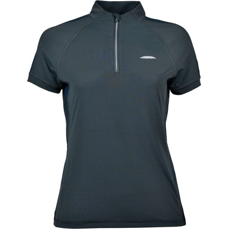 2023 Weatherbeeta Womens Sutton Short Sleeve Top 10183910 - Pewter