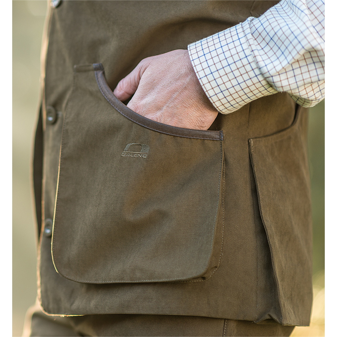 Baleno Dolman Waistcoat 826B - Pine Green