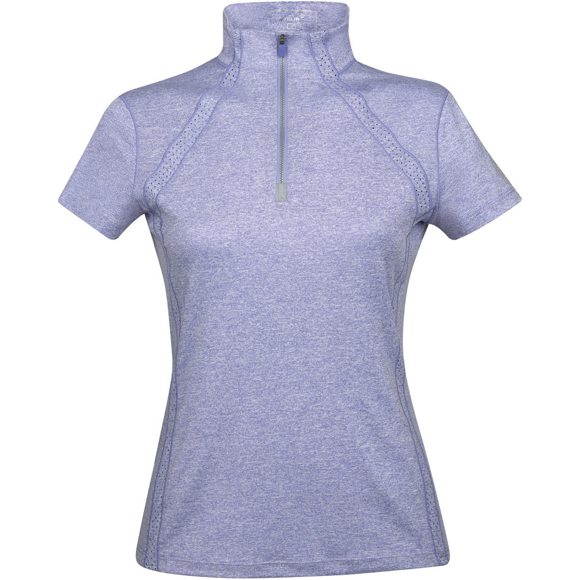 2022 Dublin Womens Maddison Short Sleeve Technical Airflow 1/4 Zip Top 1001790044 - Lavender Melange