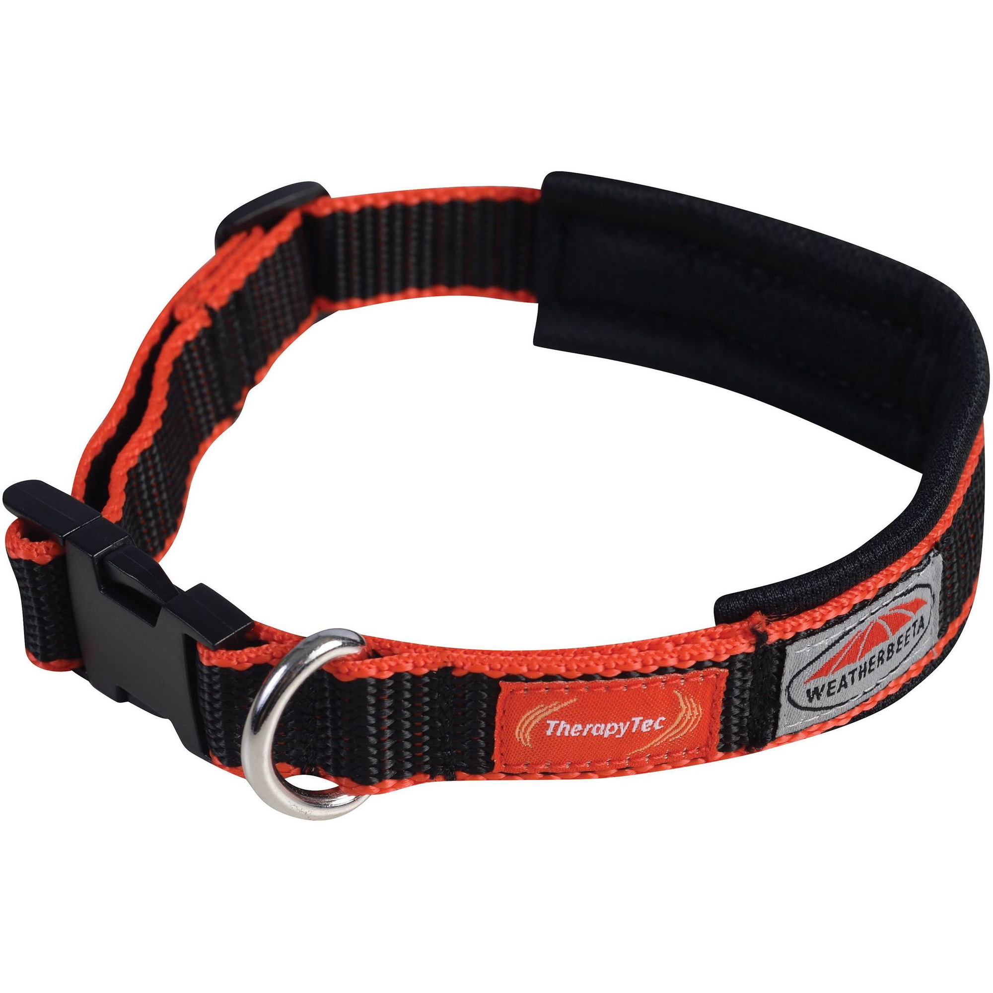 Weatherbeeta Therapy-Tec Dog Collar 1003607 - Black Red