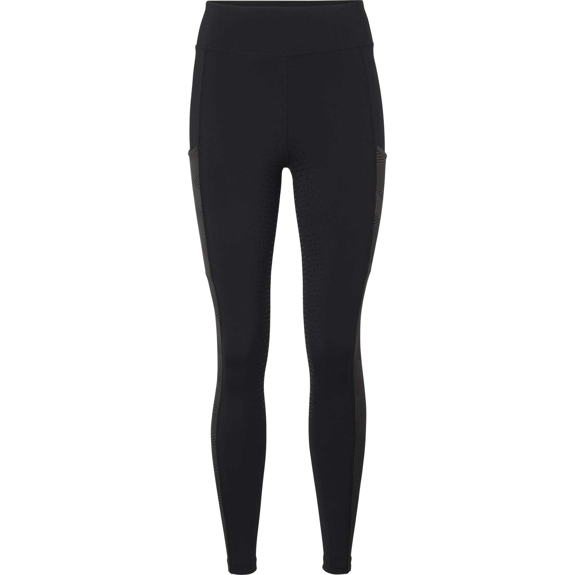 Mountain Horse Womens Lace Riding Full Seat Tights 053600 - Black