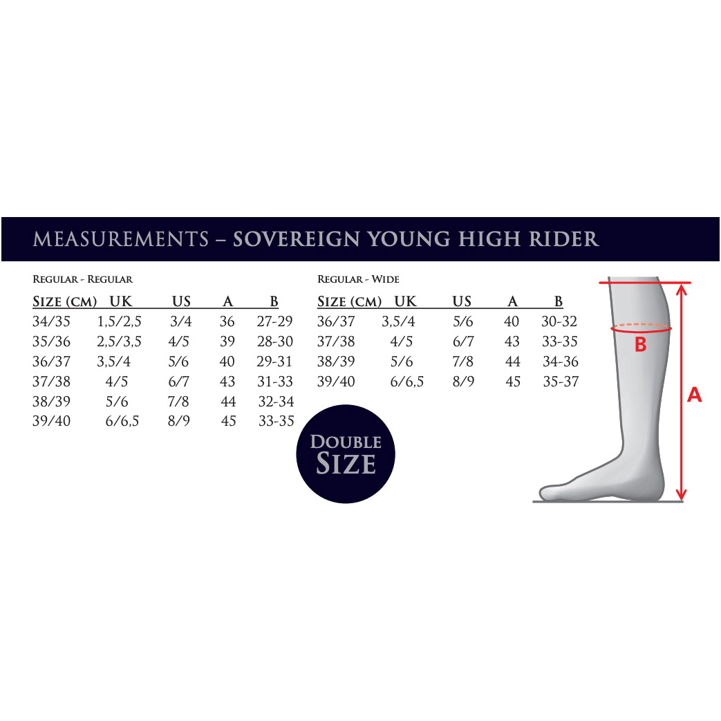 Mountain Horse Sovereign Young High Rider Boots - Black