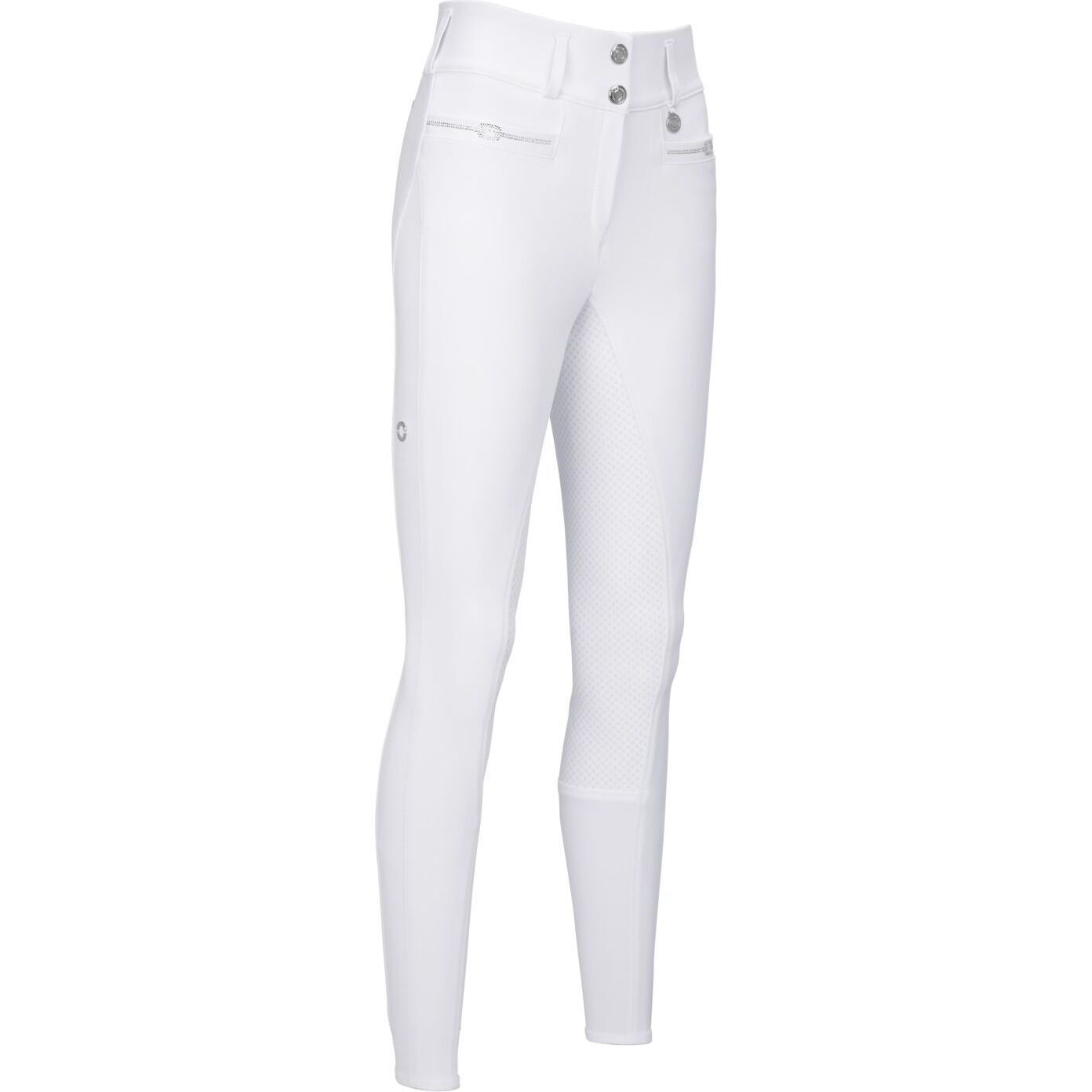 Pikeur Womens Daphne Full Grip Riding Breeches 144976 - White