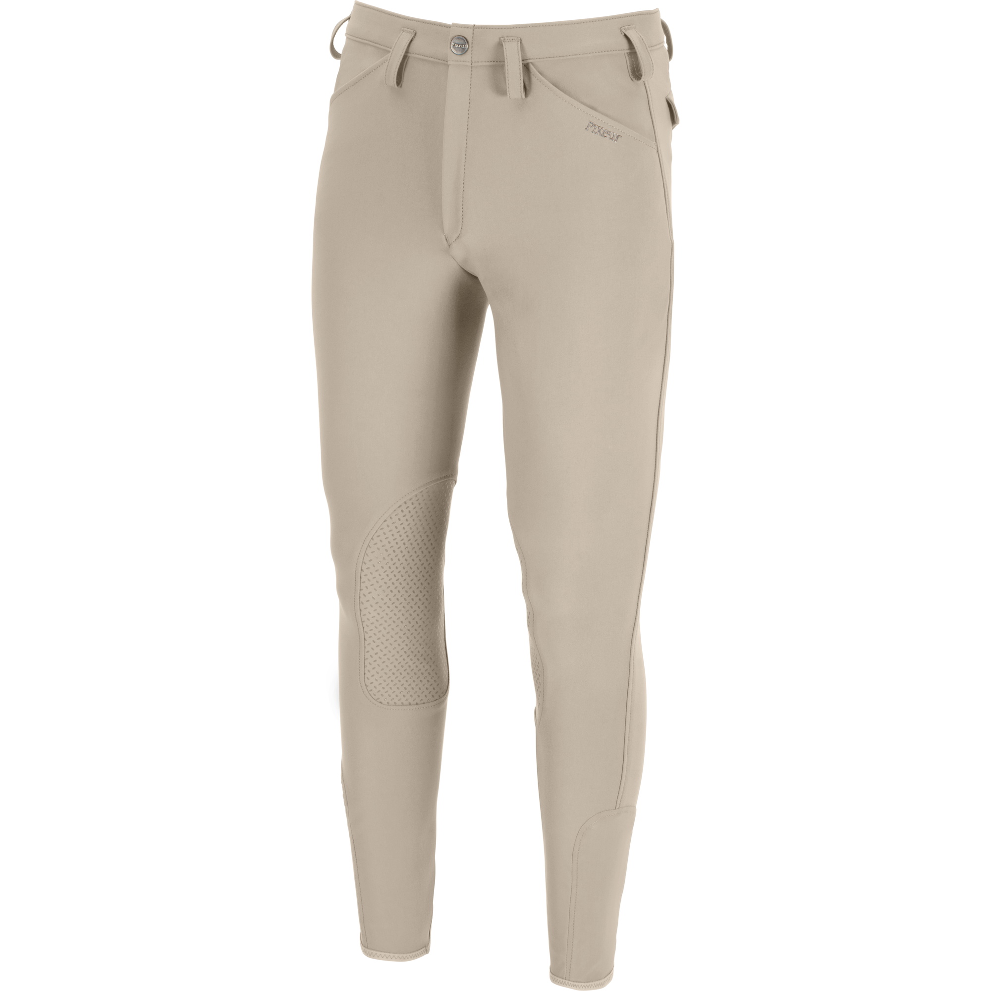 Pikeur Mens Rodrigo Full Seat Grip Knee Patch Breeches 147604 479 -vanilla