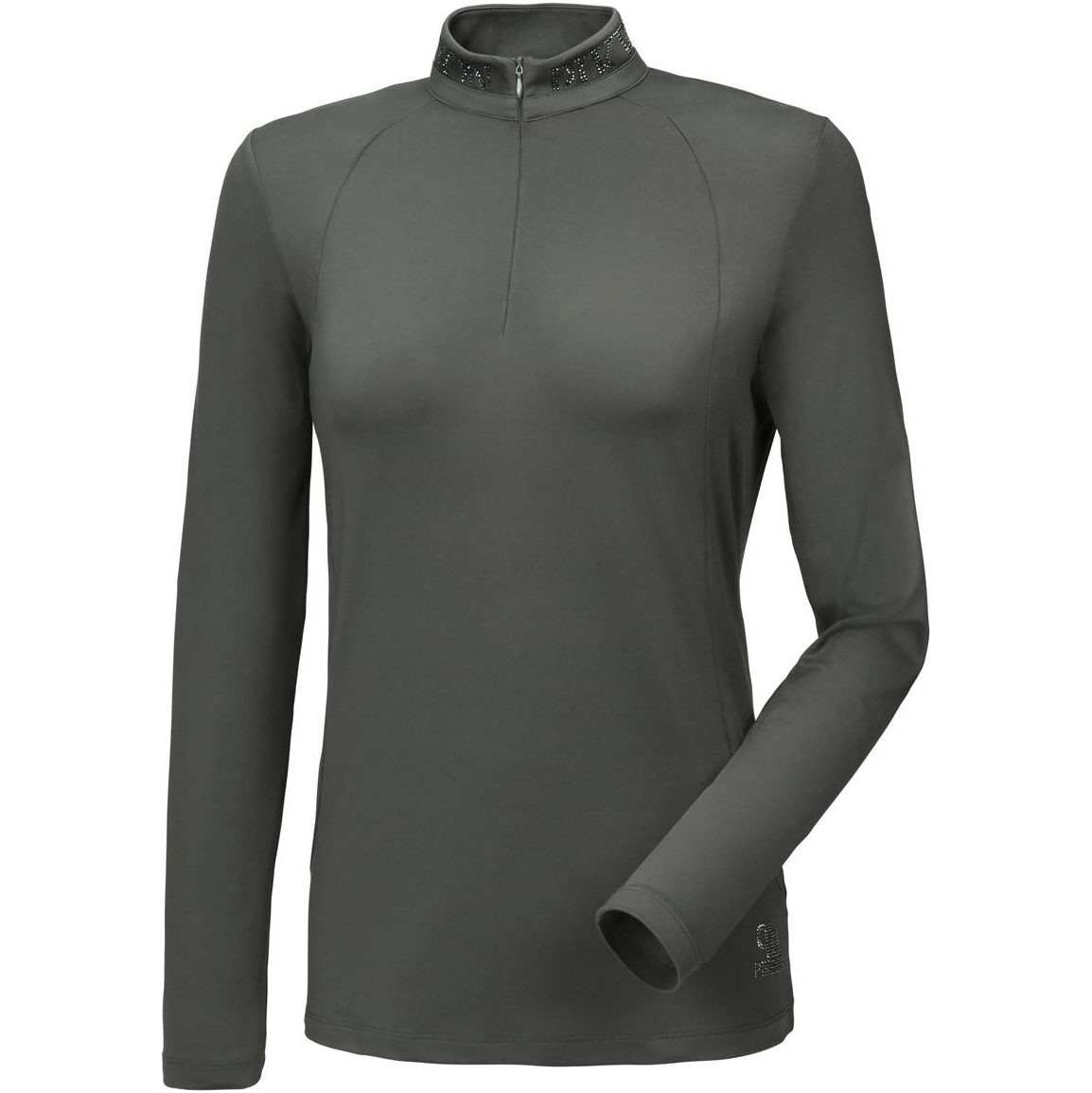 2022 Pikeur Womens Sareen Shirt 228300 207 - Black Olive