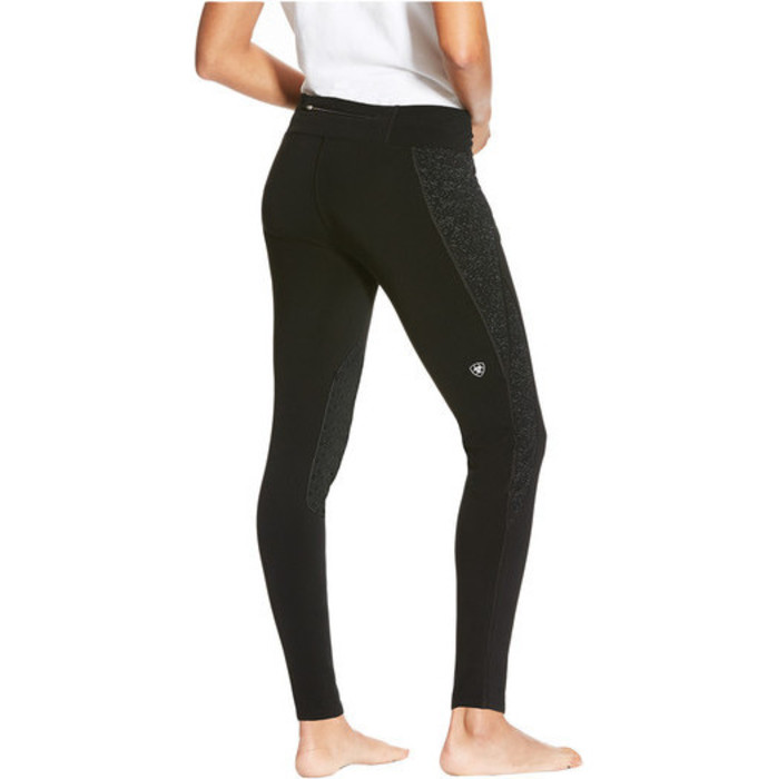 Ariat Womens Prevail Insulated Full Seat Tights - Black Reflective - For  The Rider from Oakfield