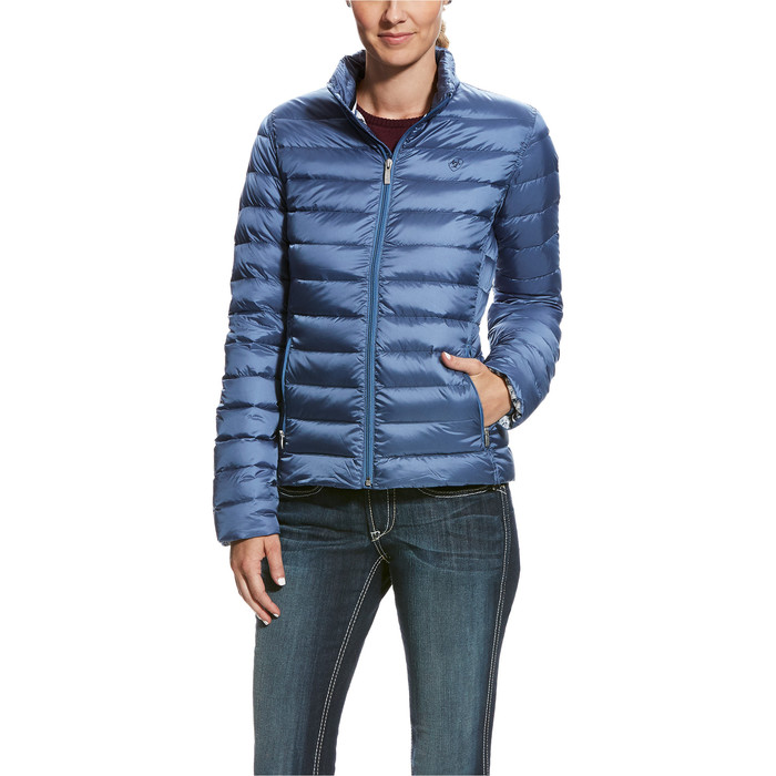 Ariat Womens Ideal Down Jacket Blue