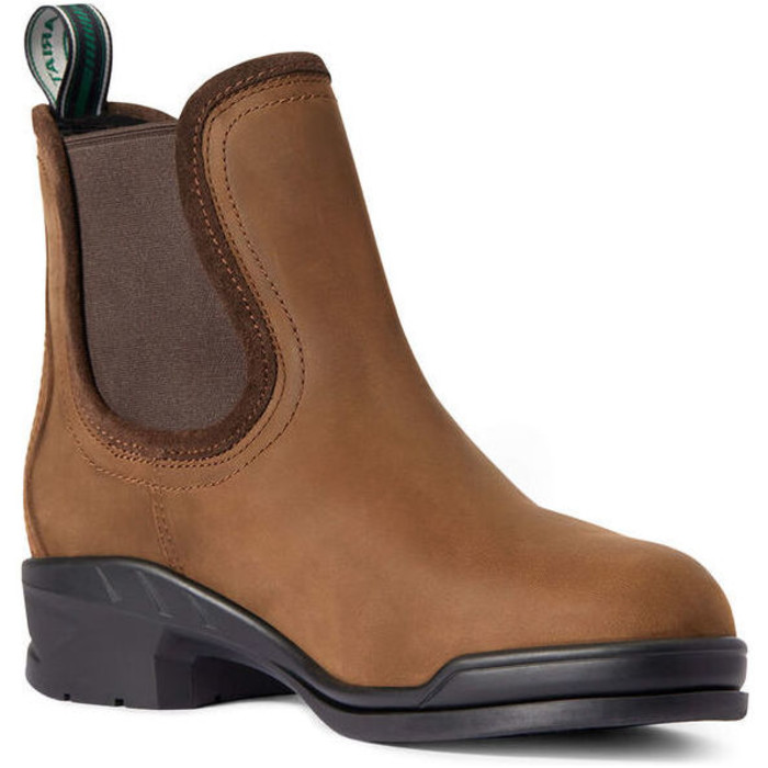 2021 Ariat Womens Keswick Steel Toe Waterproof Boots 10038315 - Distressed Brown