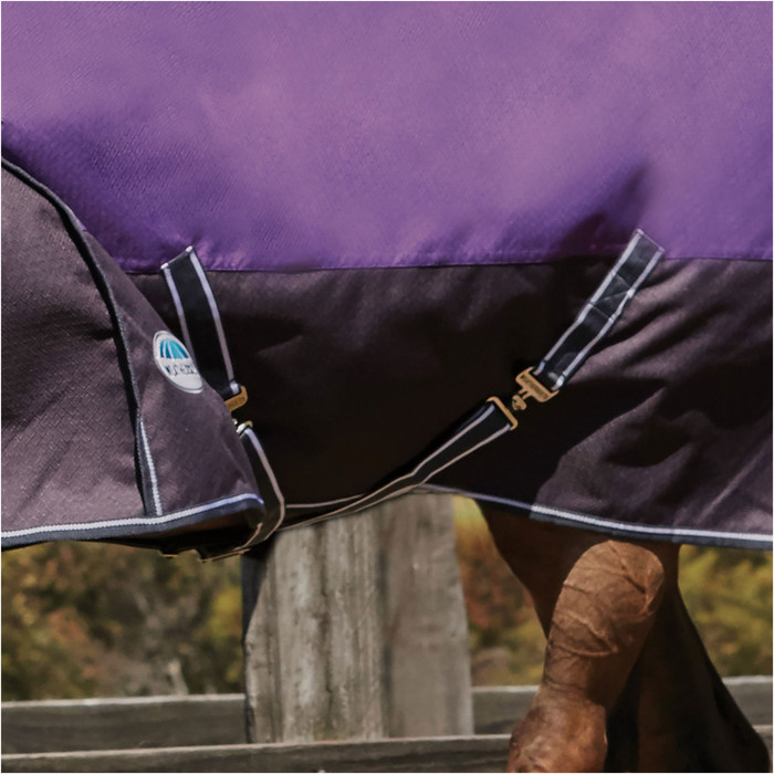 Weatherbeeta Comfitec Plus Dynamic Detach-A-Neck Neck Lite - Purple / Black