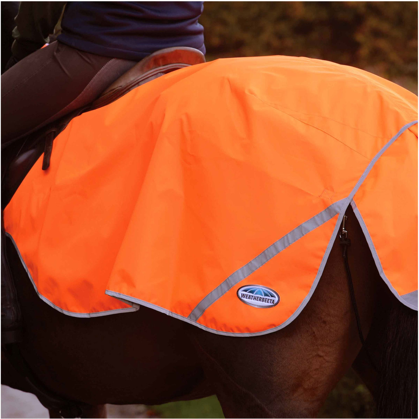 2022 Weatherbeeta 300D Reflective Exercise Sheet 000037 Orange