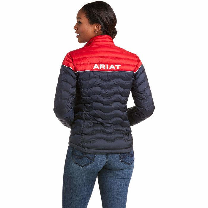 2021 Ariat Womens Ideal 3 0 Team Down Jacket 10037722 - Colour Block -  Womens