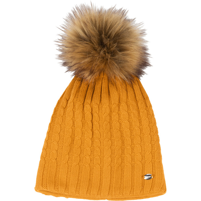 2021 Pikeur Faux Fur Bobble Hat 8852 - Vintage Gold