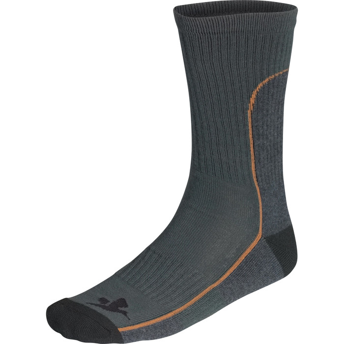 2021 Seeland Mens Outdoor Socks 3-Pack 1702019023 - Raven