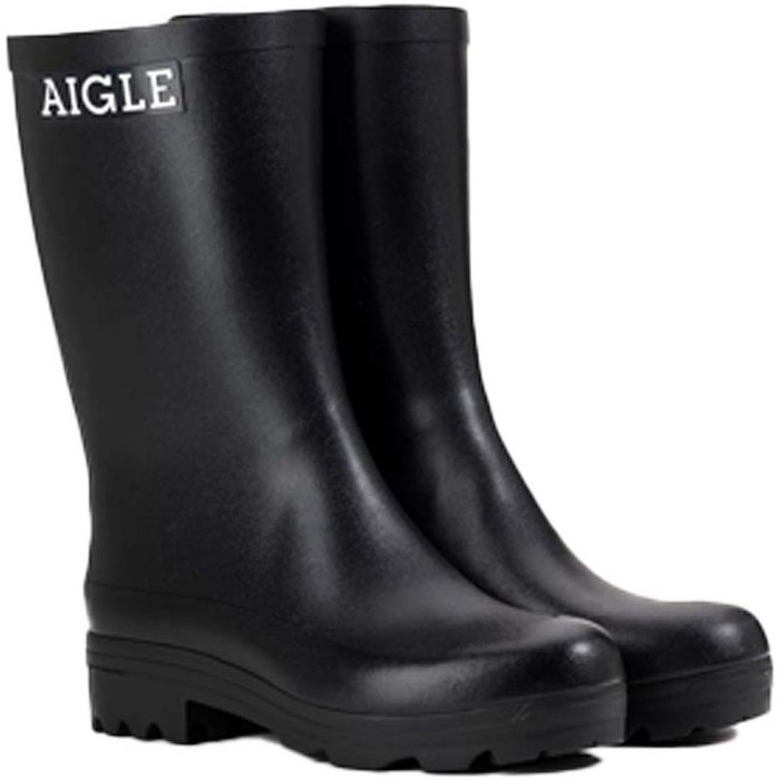 2022 Aigle Mens Atelier Aigle Boots S06724 - Noir