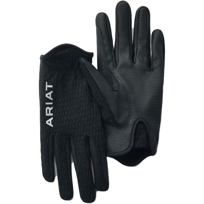 2022 Ariat Adult Cool Grip Glove 10040206 - Black