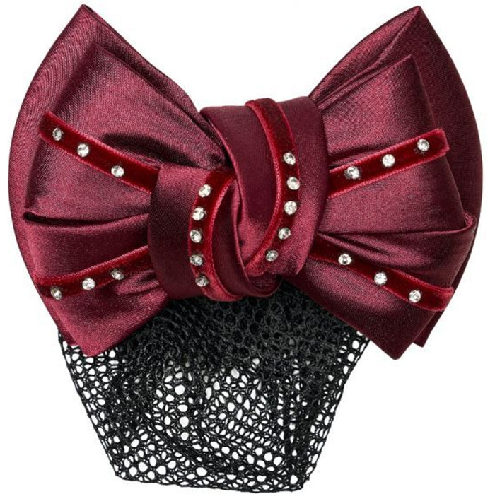 2022 Imperial Riding Womens Hairbow with knot net KL63500000 - Dark Flower