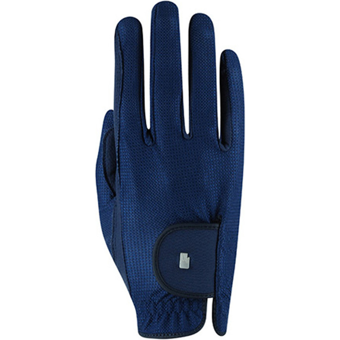 2022 Roeckl Roeck Grip Lite Riding Gloves 301251 - Naval Blue