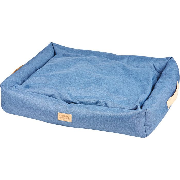2022 Weatherbeeta Square Denim Dog Bed 10017080 - Blue Denim