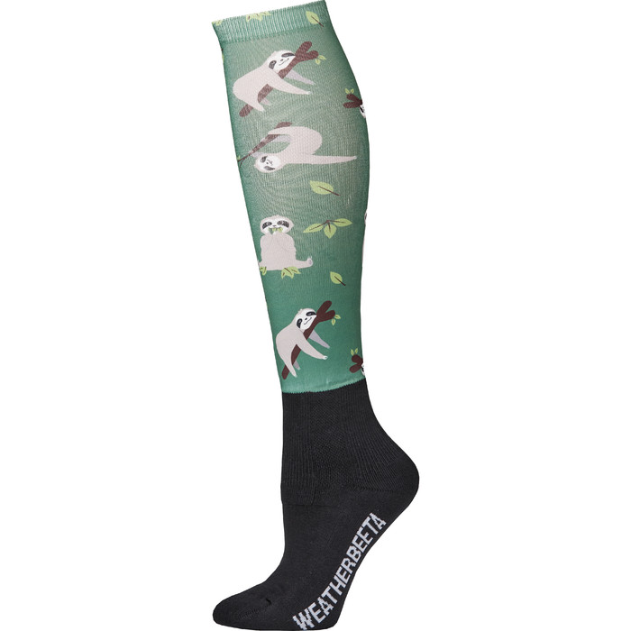 2022 Weatherbeeta Stocking Socks 10093730 - Sloth Print