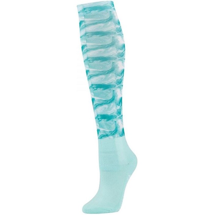 2022 Weatherbeeta Stocking Socks 1009373011 - Turquoise Swirl