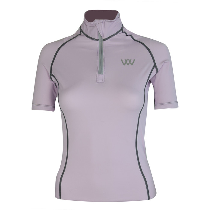 2022 Woof Wear Womens Short Sleeve Performance Riding Shirt WA0006 - Lilac