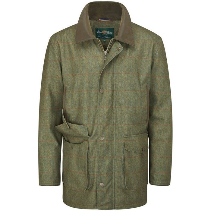 2023 Alan Paine Mens Didsmere Waterproof Coat DIDGCOT - Olive