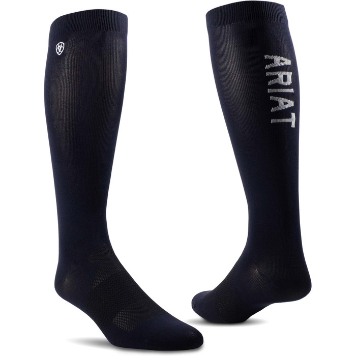 2023 Ariat Ariattek Essential Performance Socks 10043941 - Navy