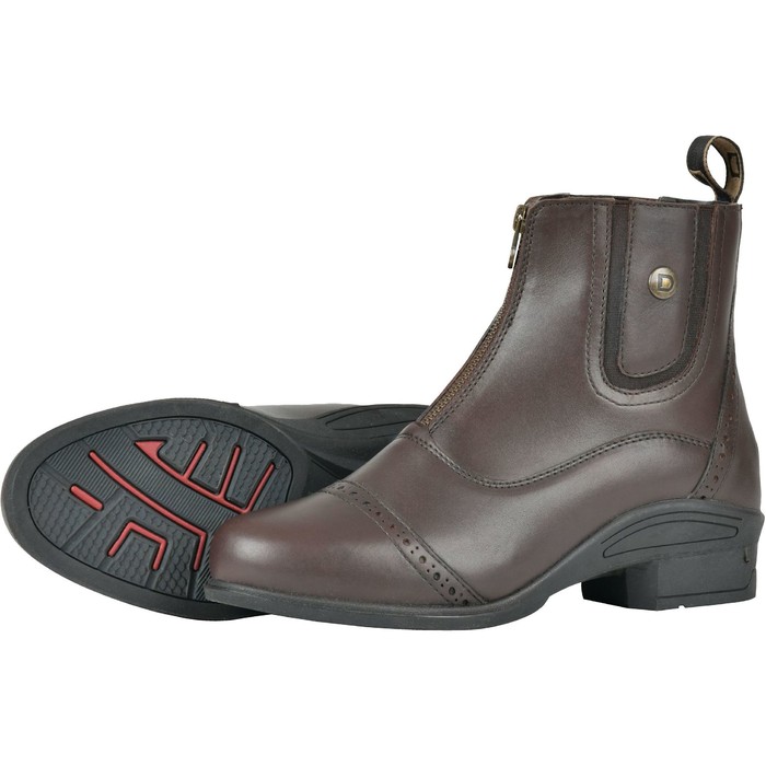 2023 Dublin Eminence Insulated Zip Paddock Boots 1019368 - Brown
