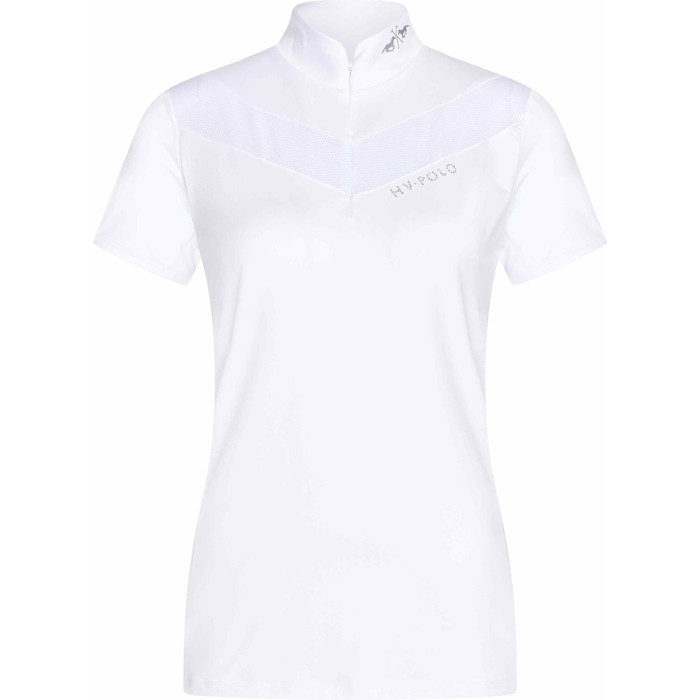 2023 HV Polo Womens Alexa Competition Shirt 203093504 - Optical White
