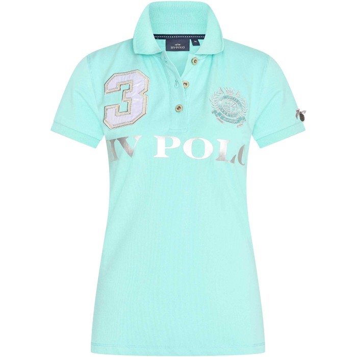 2023 HV Polo Womens Favouritas EQ Polo Shirt 403390002 - Tiffany