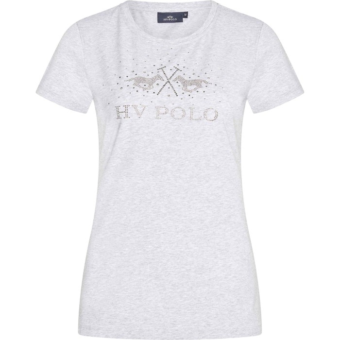 2023 Hv Polo Lola T-shirt Fr Frauen 403093519 - Grau Heather
