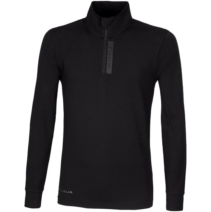 2023 Pikeur Mens Zip Shirt 430600 - Black