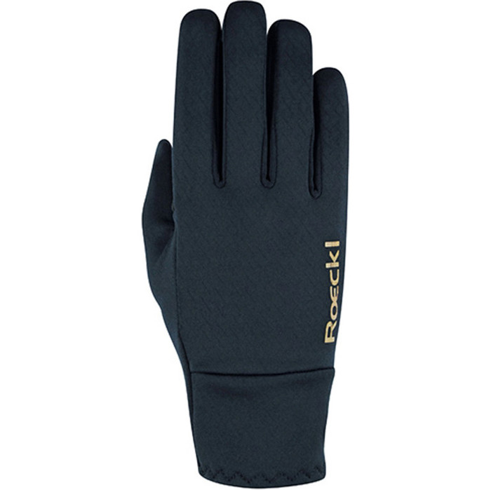 2023 Roeckl Wesley Riding Gloves 01-301625 - Black