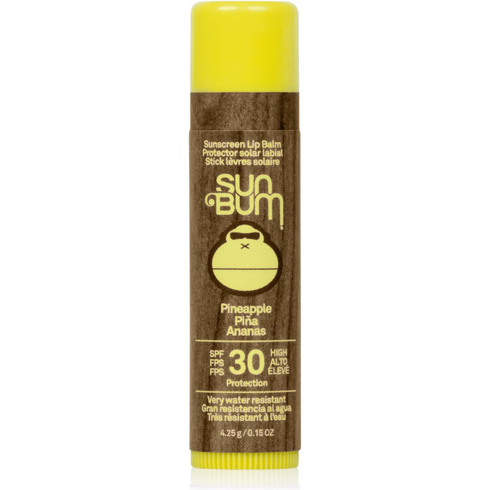 2023 Sun Bum Original 30 SPF Sunscreen CocoBalm Lip Balm 4.25g SB338796 - Pineapple