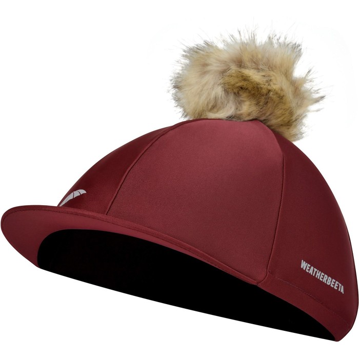 2023 Weatherbeeta Prime Hat / Helmet Silk 100948201 - Maroon