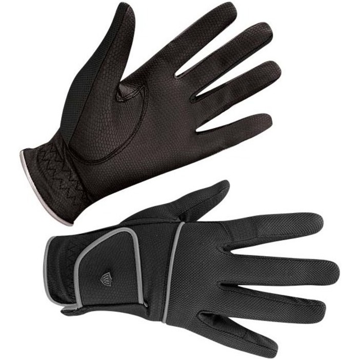 2023 Woof Wear Womens Vision Riding Glove WG0124 - Black