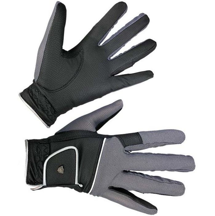 2023 Woof Wear Womens Vision Riding Glove WG0124 - Brushed Steel