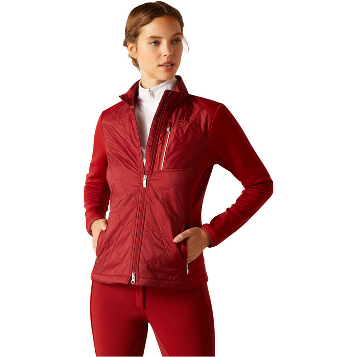 2024 Ariat Womens Fusion Insulated Riding Jacket 10048761 - Sun - Dried Tomato