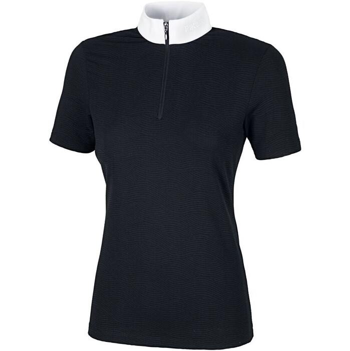 2024 Pikeur Womens Vespera Competition Textured Shirt 532000 - Black